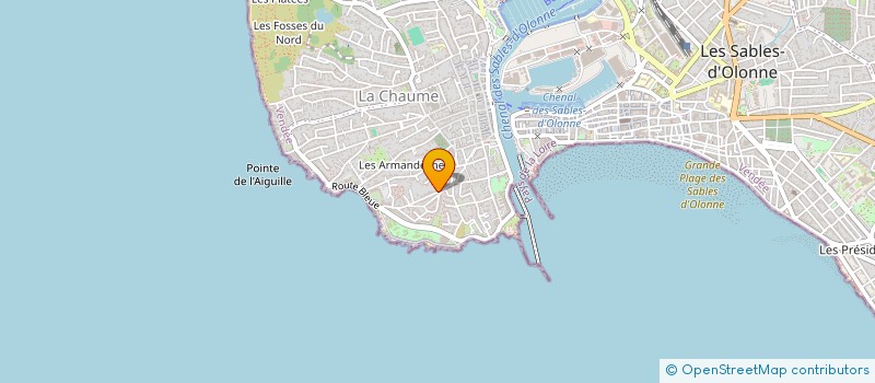 localisation de l'entreprise SCI PHIFLO à LES SABLES D'OLONNE