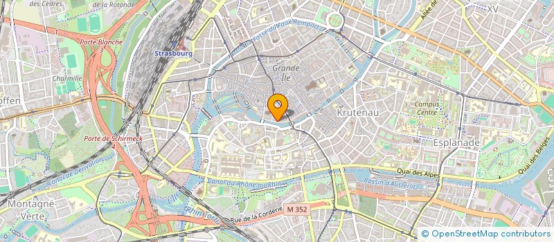 localisation de l'entreprise SCI PHIGER  STRASBOURG