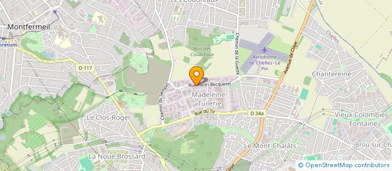 localisation de l'entreprise SCI PHIJAFIRST  CHELLES