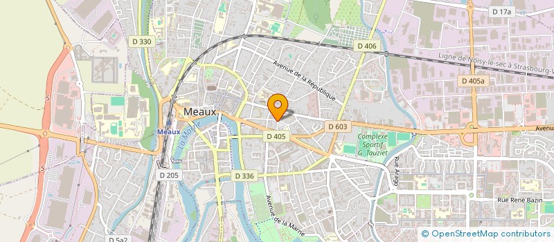 localisation de l'entreprise SCI PHIL à MEAUX