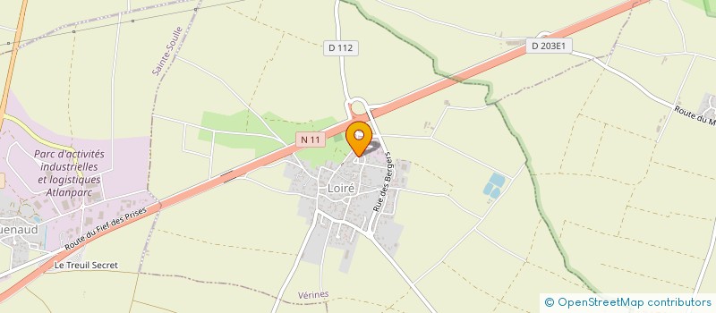 localisation de l'entreprise SCI PHIL AND CHRIS  VERINES