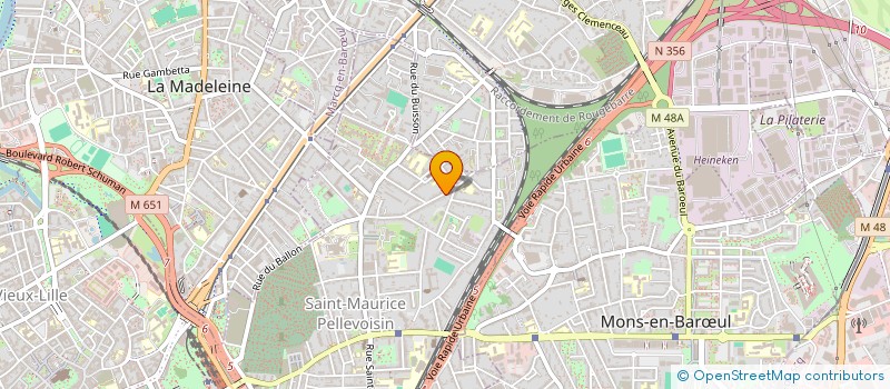 localisation de l'entreprise SCI PHIL & CO à LILLE