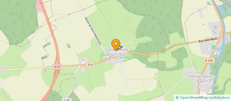 localisation de l'entreprise SCI PHIL ET PAT LA CHAUMIERE  SAINT-REMIMONT