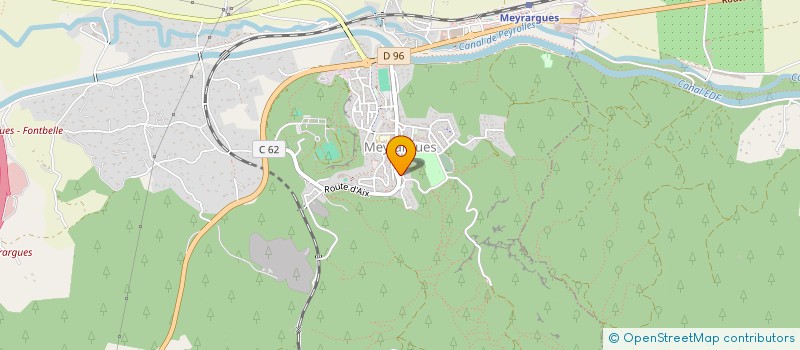 localisation de l'entreprise SCI PHIL FERR  MEYRARGUES