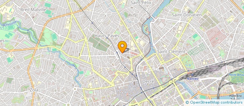 localisation de l'entreprise SCI PHIL.LO  NANTES