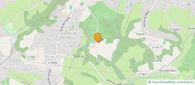 localisation de l'entreprise SCI PHIL PIERRE  LIGNAN-DE-BORDEAUX