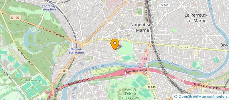 localisation de l'entreprise SCI PHILA  NOGENT-SUR-MARNE