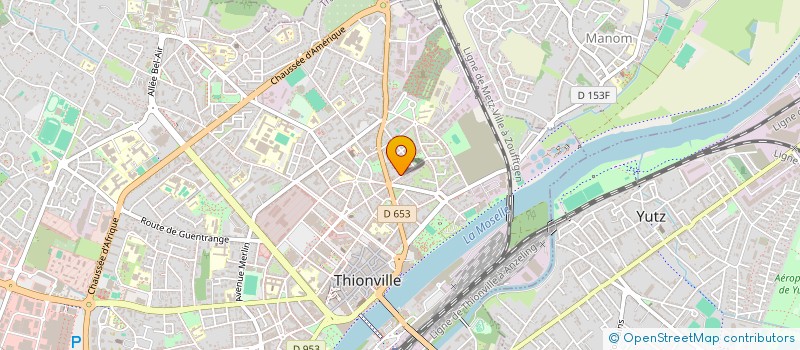 localisation de l'entreprise SCI PHILAE à THIONVILLE