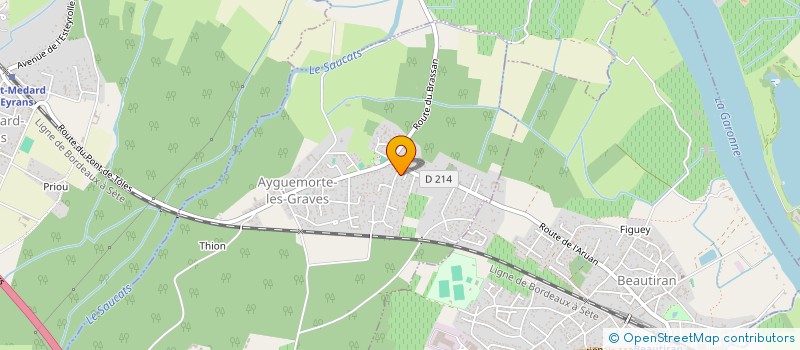 localisation de l'entreprise SCI PHILAE  ARES