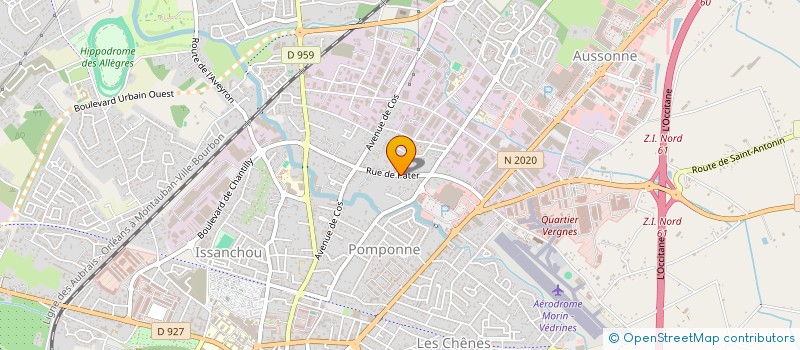 localisation de l'entreprise SCI PHILANIE  MONTAUBAN