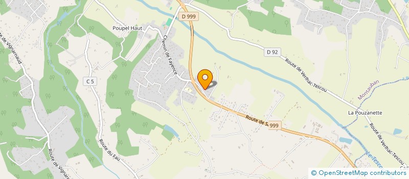 localisation de l'entreprise SCI PHILANY  MONTAUBAN