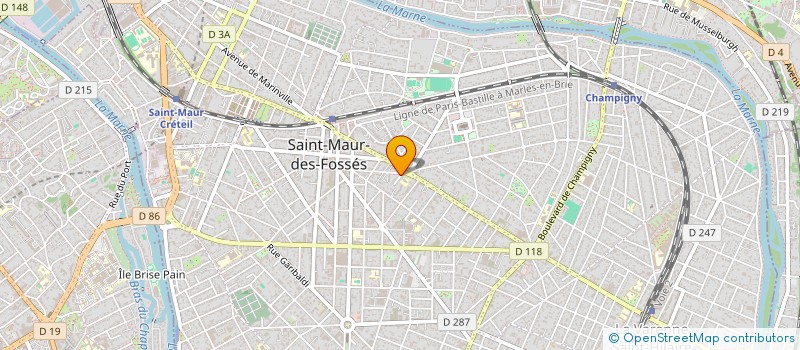 localisation de l'entreprise SCI PHILAPHIL à SAINT-MAUR-DES-FOSSES