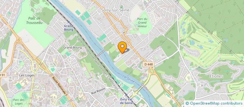 localisation de l'entreprise SCI PHILAUGIL à SOISY-SUR-SEINE