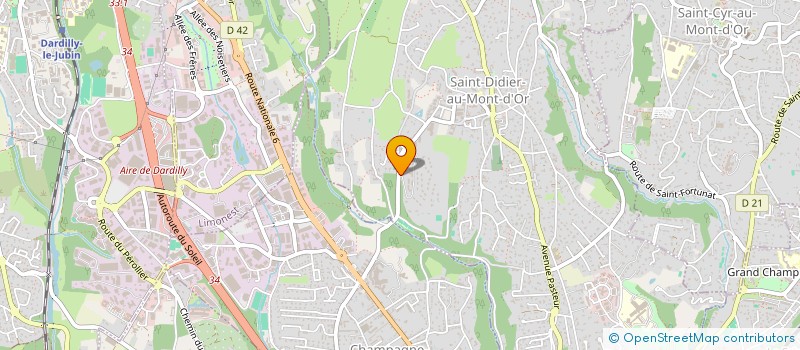 localisation de l'entreprise SCI PHILAUMAX  SAINT-DIDIER-AU-MONT-D'OR