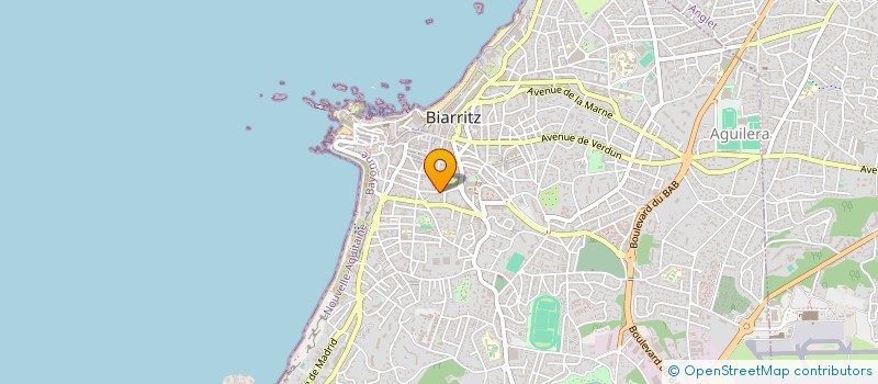 localisation de l'entreprise SCI PHILAURA à BIARRITZ