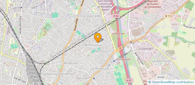 localisation de l'entreprise SCI PHILAUSANEL à TOULOUSE