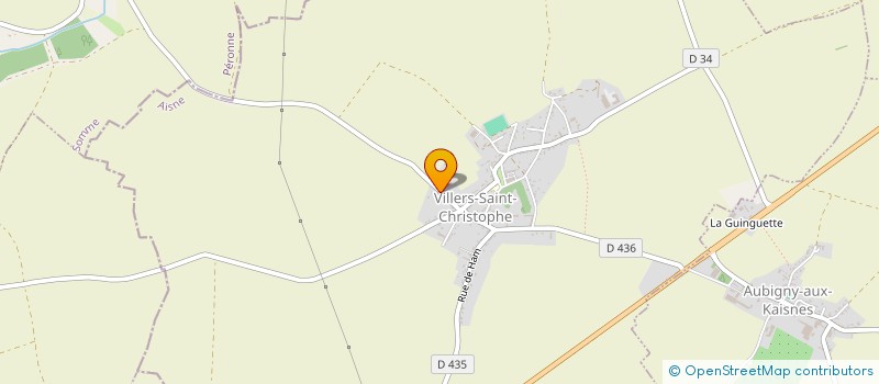 localisation de l'entreprise SCI PHILCLEM  VILLERS-SAINT-CHRISTOPHE