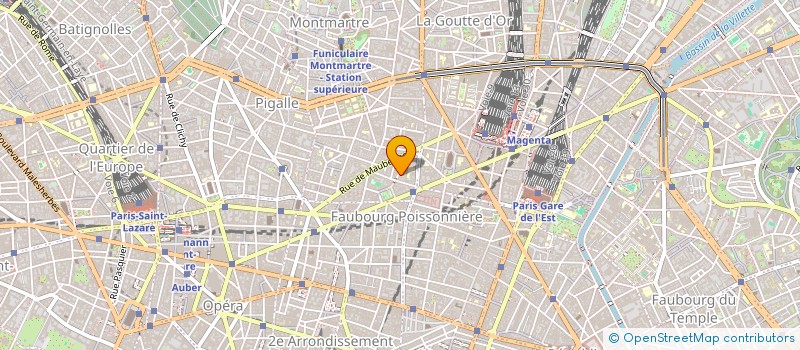 localisation de l'entreprise SCI PHILDERIC  PARIS