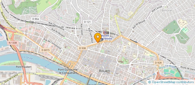 localisation de l'entreprise SCI PHILDEV à ROUEN