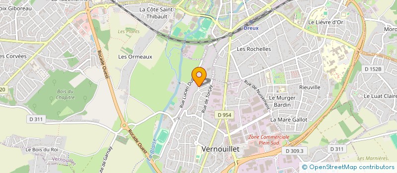 localisation de l'entreprise SCI PHILDINE à SAINTE-GEMME-MORONVAL