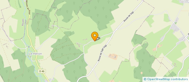 localisation de l'entreprise SCI PHILDOME  LE HERON