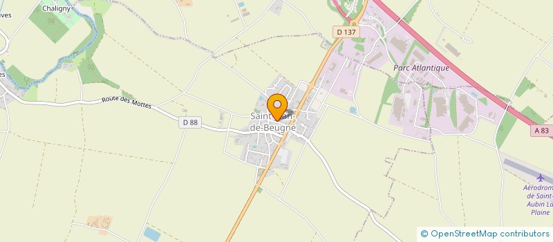 localisation de l'entreprise SCI PHILEAS  SAINT-JEAN-DE-BEUGNE