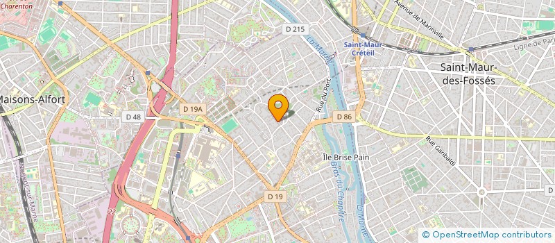 localisation de l'entreprise SCI PHILECO à CRETEIL