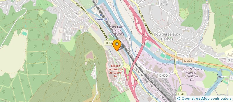 localisation de l'entreprise SCI PHILEDAL  FROUARD