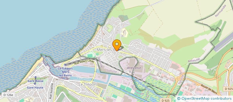 localisation de l'entreprise SCI PHILELI  MERS-LES-BAINS