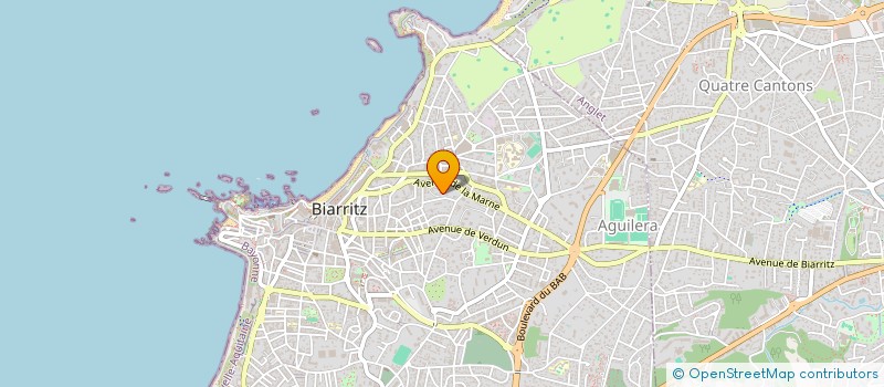 localisation de l'entreprise SCI PHILEMA à BIARRITZ