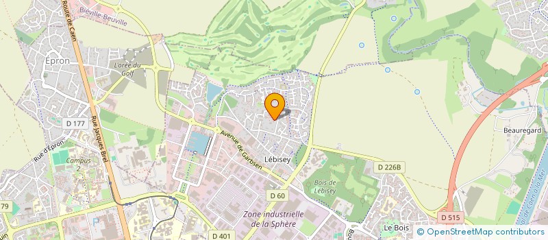 localisation de l'entreprise SCI PHILEMON ET BAUCIS à HEROUVILLE-SAINT-CLAIR