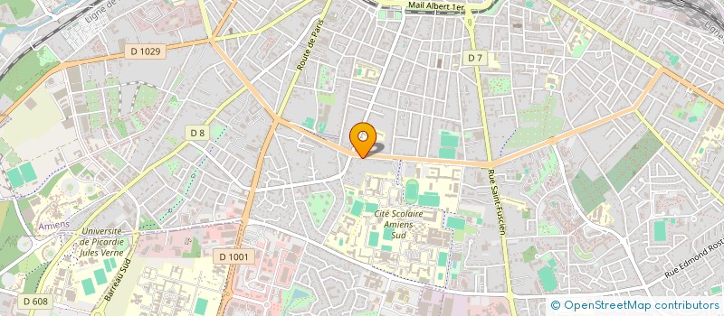 localisation de l'entreprise SCI PHILENAT à AMIENS