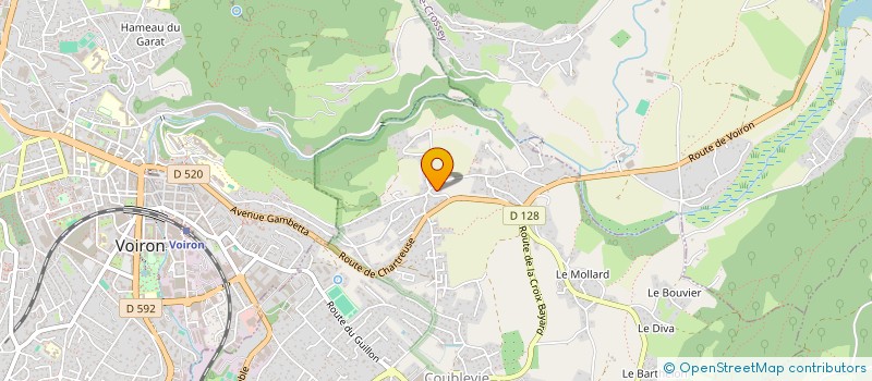 localisation de l'entreprise SCI PHILERIC  COUBLEVIE