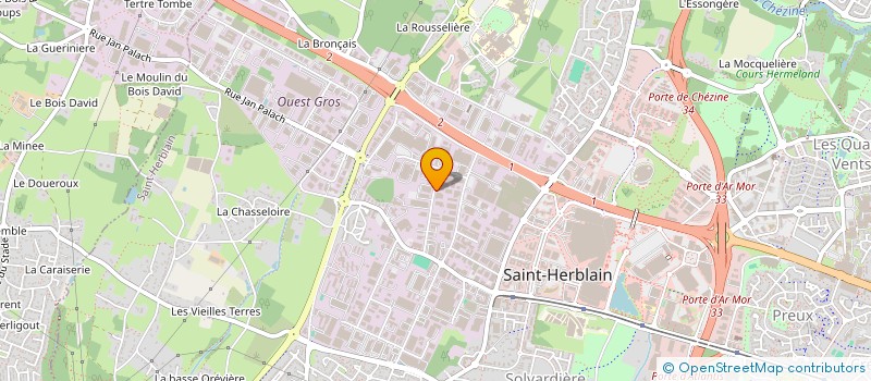 localisation de l'entreprise SCI PHILGHIS  SAINT-HERBLAIN