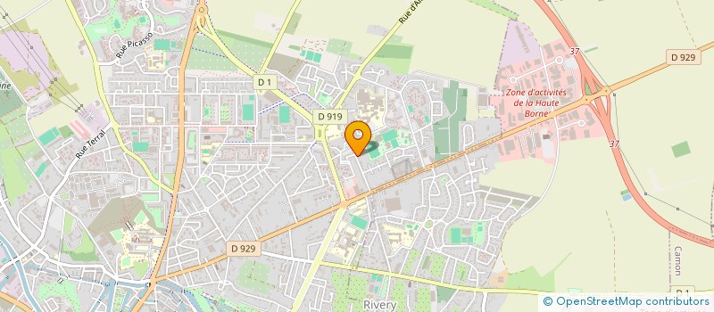 localisation de l'entreprise SCI PHILIA à AMIENS