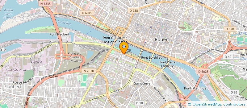 localisation de l'entreprise SCI PHILIA à ROUEN