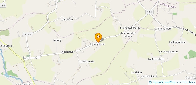 localisation de l'entreprise SCI PHILIBELLE  NOUES DE SIENNE