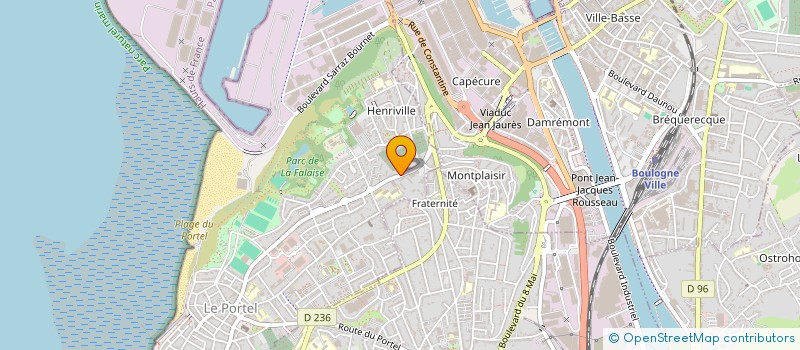 localisation de l'entreprise SCI PHILIBERT  LE PORTEL