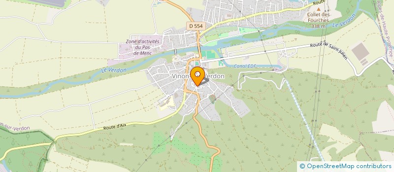 localisation de l'entreprise SCI PHILIMAR  RIANS