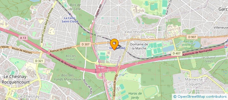localisation de l'entreprise SCI PHILIMMO à VAUCRESSON