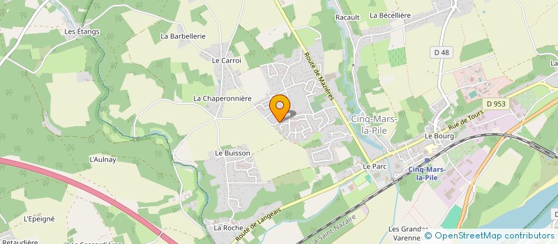 localisation de l'entreprise SCI PHILIOS  RESTIGNE