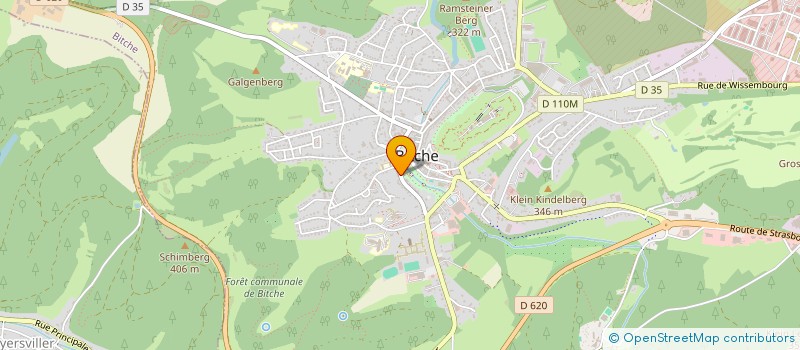 localisation de l'entreprise SCI PHILIPP  BITCHE