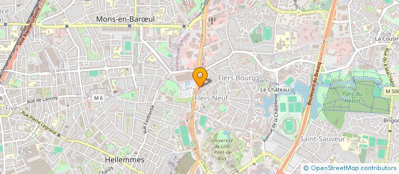 localisation de l'entreprise SCI PHILIPPE  VILLENEUVE-D'ASCQ