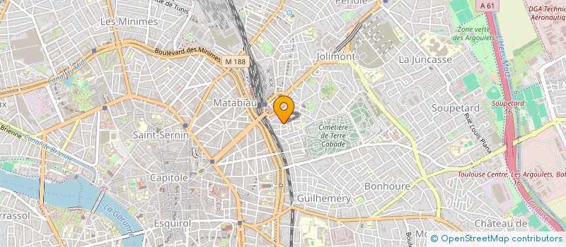 localisation de l'entreprise SCI PHILIPPE à TOULOUSE