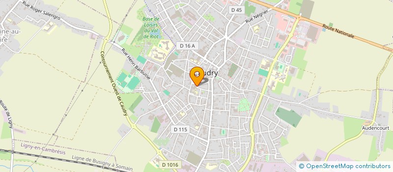 localisation de l'entreprise SCI PHILIPPE  CAUDRY