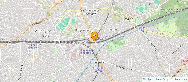 localisation de l'entreprise SCI PHILIPPE à SEVRAN