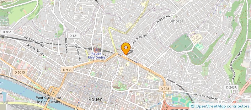 localisation de l'entreprise SCI PHILIPPE BELLIARD à ROUEN