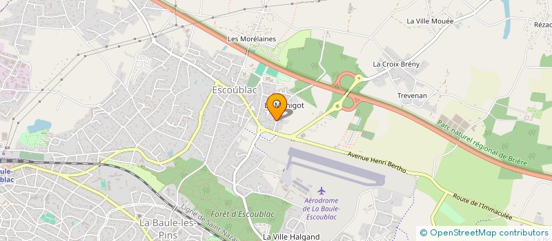 localisation de l'entreprise SCI PHILIPPE BOUCHARD à LA BAULE-ESCOUBLAC