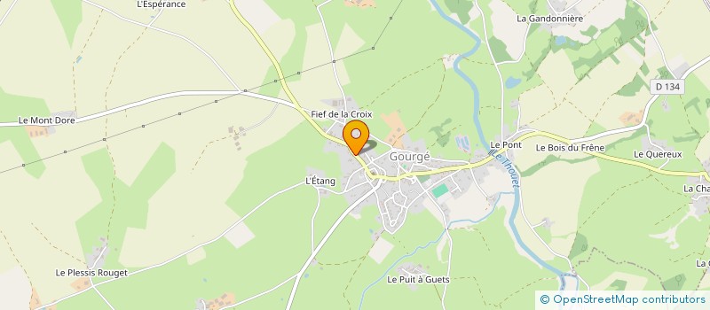 localisation de l'entreprise SCI PHILIPPE DE COMMINES  GOURGE