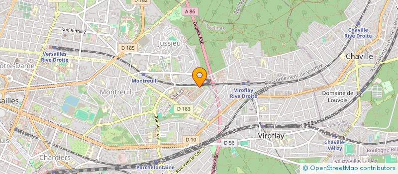 localisation de l'entreprise SCI PHILIPPE DEVILLE à VERSAILLES